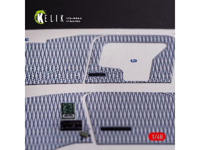 O-2a Skymaster Interior 3d Decals 'grey Decoration Type' For Icm Kit - zdjęcie 5