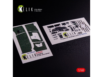 O-2a Skymaster Interior 3d Decals 'green Decoration Type' For Icm Kit - zdjęcie 1