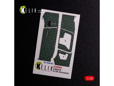 O-2a Skymaster Interior 3d Decals 'green Decoration Type' For Icm Kit - zdjęcie 4