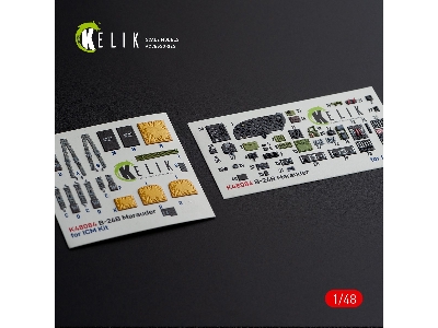 B-26b Marauder Interior 3d Decals For Icm Kit - zdjęcie 1