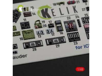 B-26b Marauder Interior 3d Decals For Icm Kit - zdjęcie 5