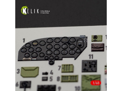 B-26b Marauder Interior 3d Decals For Icm Kit - zdjęcie 7