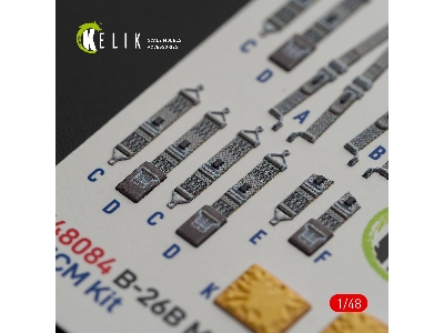 B-26b Marauder Interior 3d Decals For Icm Kit - zdjęcie 10