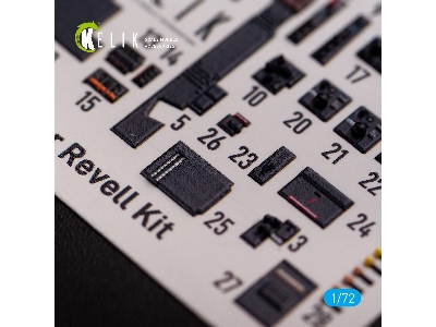 Junkers Ju 88 A-4 Interior 3d Decals For Revell Kit - zdjęcie 9