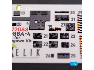 Junkers Ju 88 A-4 Interior 3d Decals For Hasegawa Kit - zdjęcie 6