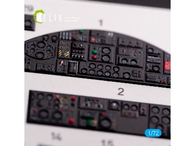 Handley Page Victor B Mk2 Interior 3d Decals For Airfix Kit - zdjęcie 11