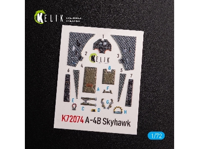 A-4b 'skyhawk' Interior 3d Decals For Hobby 2000/Fujimi Kit - zdjęcie 2