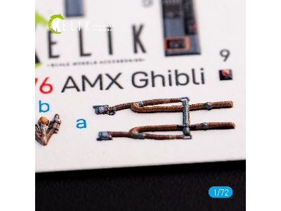 Amx Ghibli Interior 3d Decals For Italeri Kit - zdjęcie 6