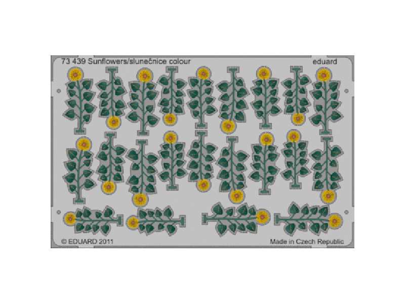 Sunflowers colour 1/72 - blaszki - zdjęcie 1 Sunflowers colour 1/72 - blaszki - zdjęcie 1