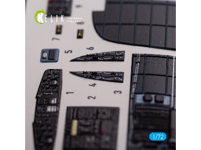 Ch-53d Sea Stallion Interior 3d Decals For Fujimi/Academy Kit - zdjęcie 7
