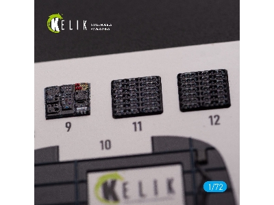 Ch-53d Sea Stallion Interior 3d Decals For Fujimi/Academy Kit - zdjęcie 8