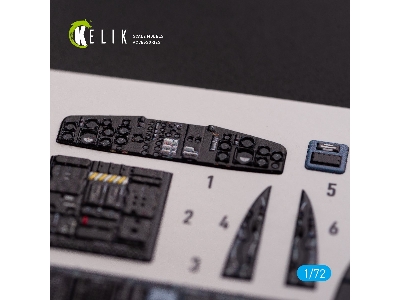 Ch-53d Sea Stallion Interior 3d Decals For Fujimi/Academy Kit - zdjęcie 9