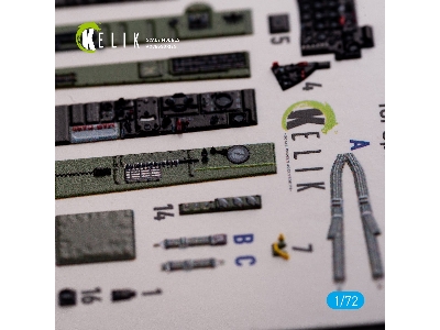 F-84f Thunderstreak Interior 3d Decals For Special Hobby Kit - zdjęcie 6