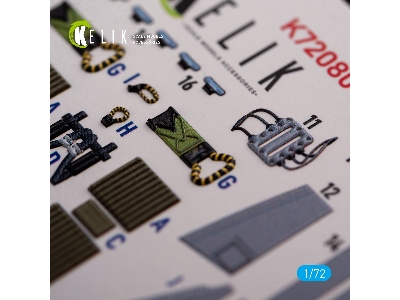Grumman A-6a Knight Rider Interior 3d Decals For Fujimi Kit - zdjęcie 3