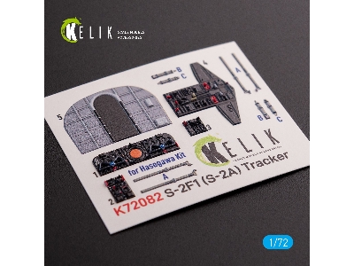 S-2a Tracker Interior 3d Decals For Hasegawa Kit - zdjęcie 1