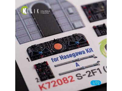 S-2a Tracker Interior 3d Decals For Hasegawa Kit - zdjęcie 6