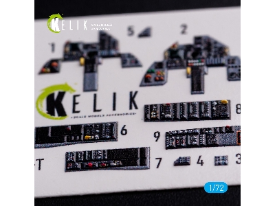 Amx-t Interior 3d Decals For Italeri Kit - zdjęcie 5