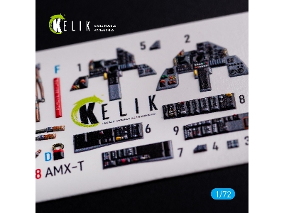 Amx-t Interior 3d Decals For Italeri Kit - zdjęcie 7