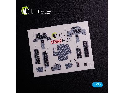 F-15d Interior 3d Decals For Finemolds Kit - zdjęcie 4