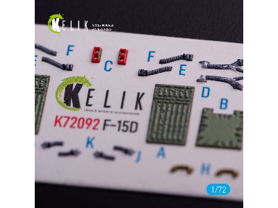 F-15d Interior 3d Decals For Finemolds Kit - zdjęcie 5