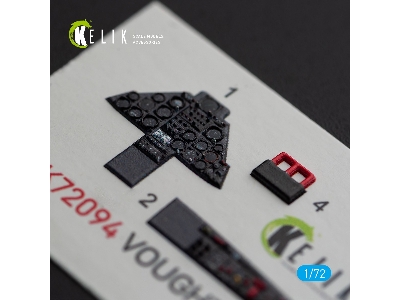 Vought F7u-3m Cutlass Interior 3d Decals For Fujimi Kit - zdjęcie 5