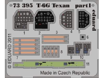  T-6G Texan 1/72 - Academy Minicraft - blaszki - zdjęcie 1