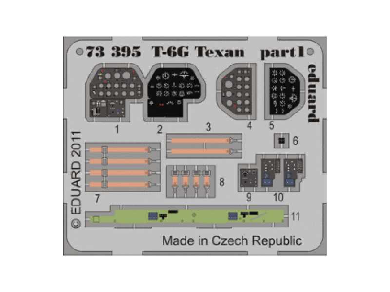  T-6G Texan 1/72 - Academy Minicraft - blaszki - zdjęcie 1
