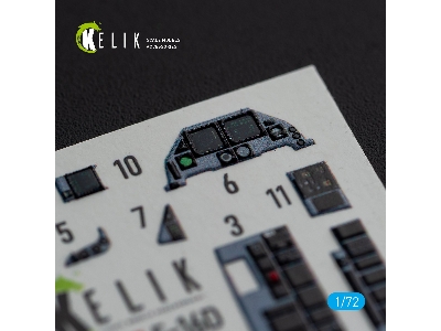 F-16d Interior 3d Decals For Revell Kit - zdjęcie 4