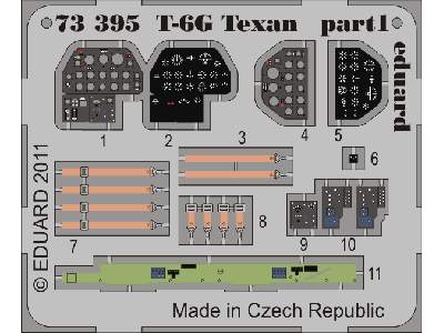  T-6G Texan 1/72 - Academy Minicraft - blaszki - zdjęcie 2