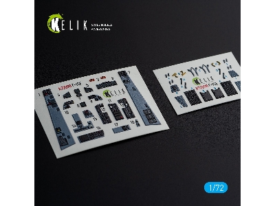 F-15e Interior 3d Decals For Gwh Kit - zdjęcie 1