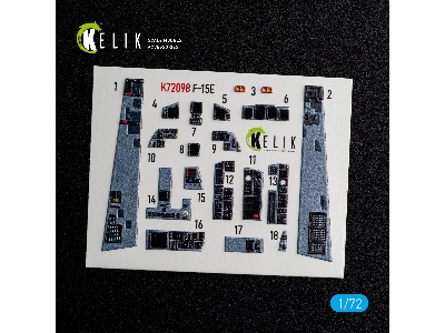 F-15e Interior 3d Decals For Gwh Kit - zdjęcie 4