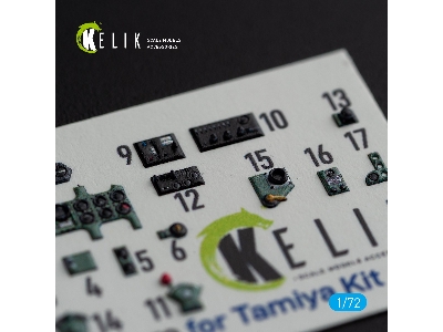 A6m5 Zero - Interior 3d Decals For Tamiya Kit - zdjęcie 3