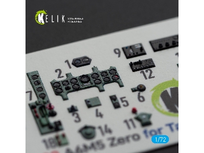 A6m5 Zero - Interior 3d Decals For Tamiya Kit - zdjęcie 5