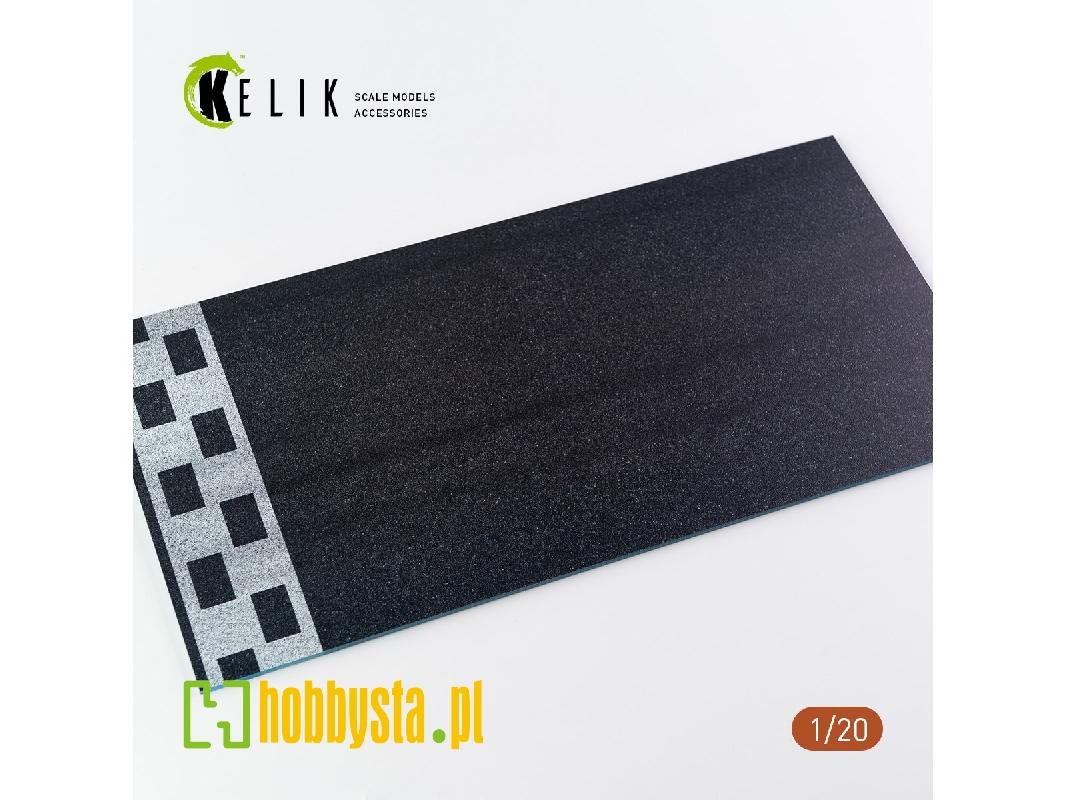 F1 Start Position Base - Acrylic 3mm (180mm X 357mm) (210g) - zdjęcie 1 F1 Start Position Base - Acrylic 3mm (180mm X 357mm) (210g) - zdjęcie 1