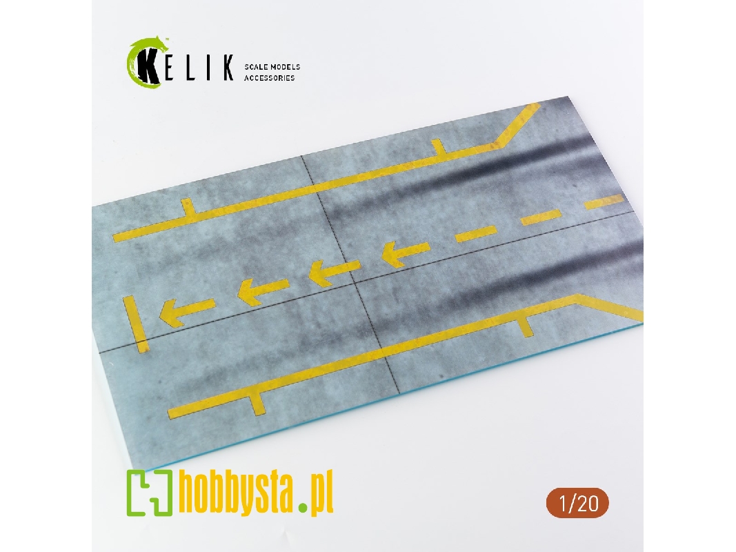 Pit-f1 Pitstop Type 1 Base - Acrylic 3mm (180mm X 357mm) (210g) - zdjęcie 1