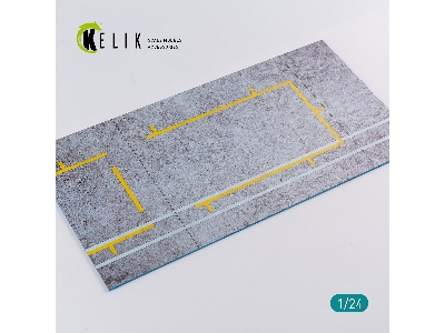 Pitstop 24 Hours Of Le Mans Type 2 Base - Acrylic 3mm (180mm X 357mm) (210g) - zdjęcie 1