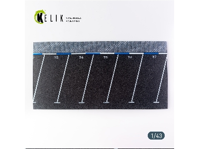 Supermarket Parking Type 2 Base - Acrylic 3mm (180mm X 357mm) (210g) - zdjęcie 1