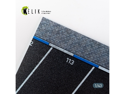 Supermarket Parking Type 2 Base - Acrylic 3mm (180mm X 357mm) (210g) - zdjęcie 3