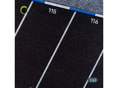 Supermarket Parking Type 2 Base - Acrylic 3mm (180mm X 357mm) (210g) - zdjęcie 4