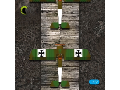 Ww1 Wooden Runway (France) - Base - Acrylic 3mm (180mm X 214mm) (130g) - zdjęcie 5