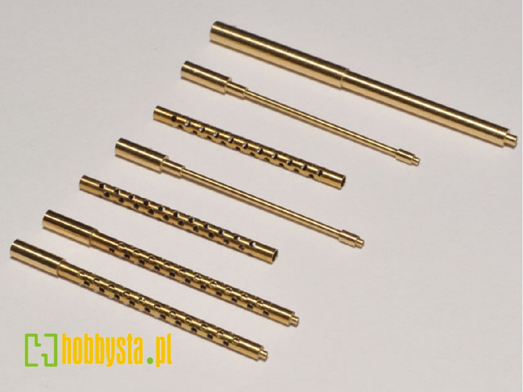 P-38 - Metalowe Lufy 20mm (1szt.), 12,7mm (4szt.) - zdjęcie 1 P-38 - Metalowe Lufy 20mm (1szt.), 12,7mm (4szt.) - zdjęcie 1