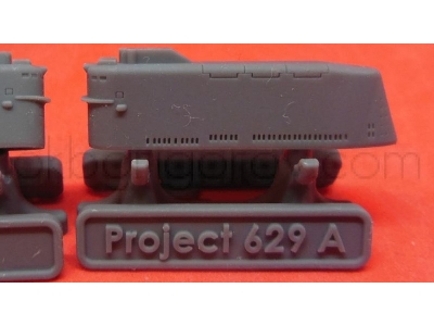 Soviet Submarine Project 629a With Towed Array Sonar (Nato Name Golf Ii) - zdjęcie 14