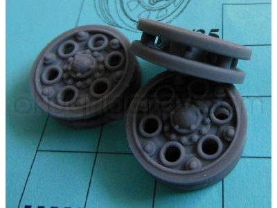 Sprocket Wheel For T-34, Mod. 1940, Type 2 (6 Per Set) - zdjęcie 3