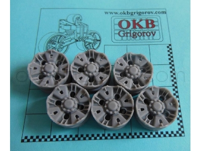 Idler Wheel For Akatsiya, Krug, Tyulpan And Giatsint-s, Type 1 (6 Per Set) - zdjęcie 1