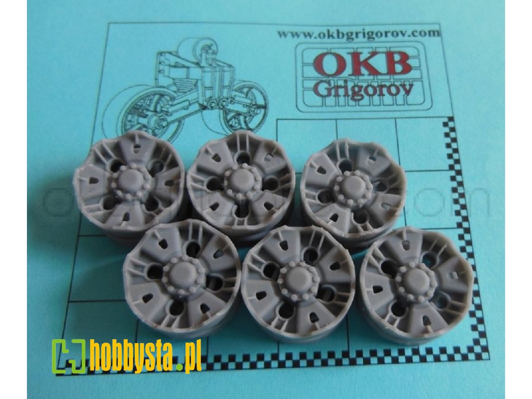 Idler Wheel For Akatsiya, Krug, Tyulpan And Giatsint-s, Type 1 (6 Per Set) - zdjęcie 1