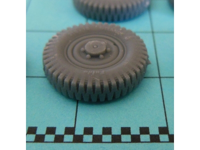 Wheels For Sd.Kfz 221/222/223 - Gelande, Late Rims - zdjęcie 1