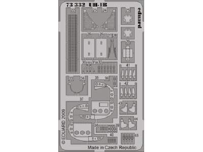  UH-1B S. A. 1/72 - Hobby Boss - blaszki - zdjęcie 1