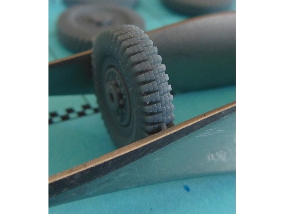 Wheels For Sd.Kfz 221/222/223 - Gelande, Late Rims - zdjęcie 3