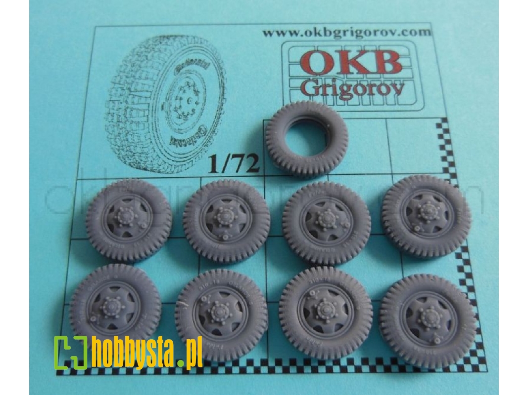 Wheels For Sd.Kfz 231/232/233, Gelande - zdjęcie 1 Wheels For Sd.Kfz 231/232/233, Gelande - zdjęcie 1