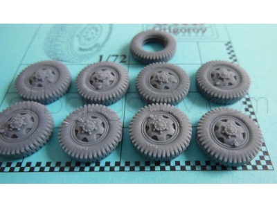 Wheels For Sd.Kfz 231/232/233, Gelande - zdjęcie 2